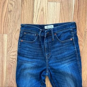 Madewell 10” high rise skinny Jean